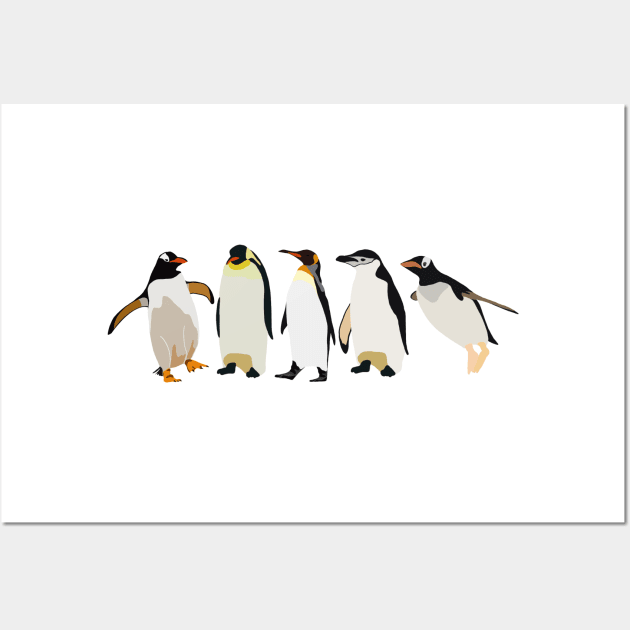 Penguins Wall Art by smoochugs